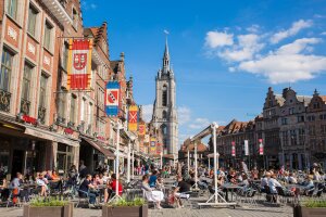 Tournai Belgium Historic Square