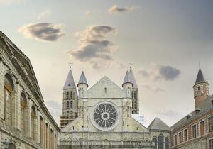 Tournai Belgium Abbey