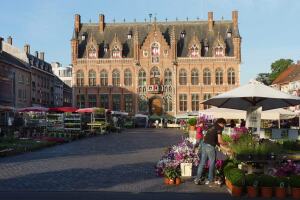 Mouscron Belgium Historic Square