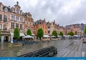 Leuven Belgium Historic Square