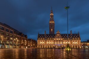 Leuven Belgium Public square