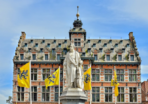 Halle Belgium Historic Square