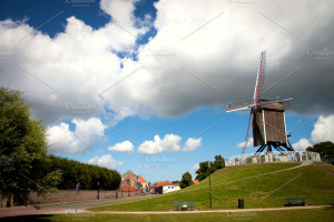 Flanders Belgium Windmill