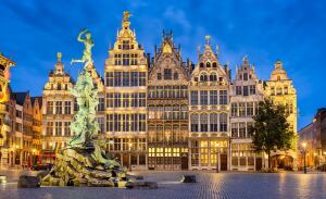 Antwerpen Belgium Historic Square