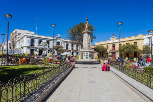 Potosi Bolivia Town Square