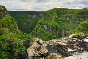 Rio Grande do Sul Brazil Waterfall