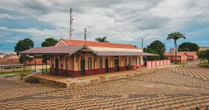 Santa Rita do Passa Quatro Brazil Historic train station