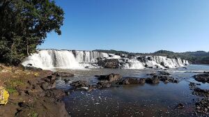 Parana Brazil Waterfall