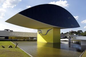 Curitiba Brazil Art Museum
