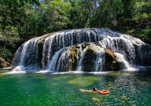 Santa Catarina Brazil Waterfall