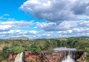 Barra do Bugres Brazil Waterfall