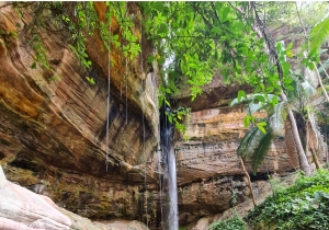 Aracuai Brazil Waterfall