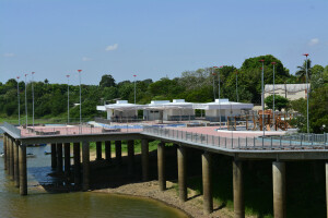 Boa Vista Brazil Waterfront promenade