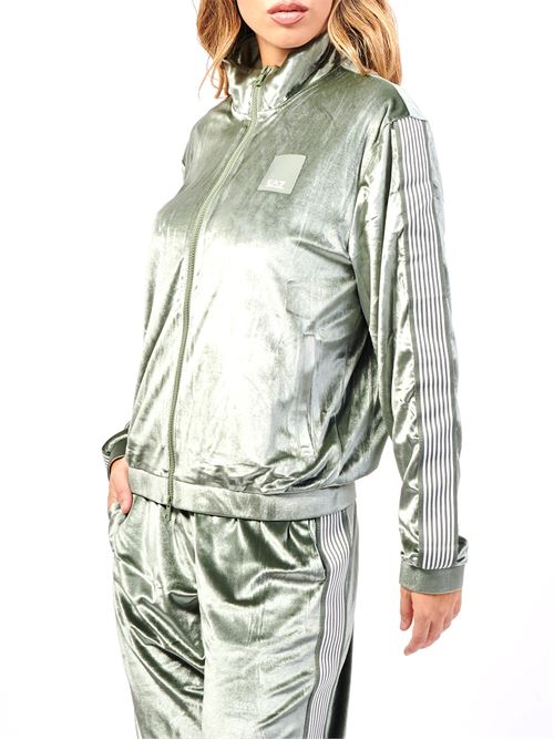 Emporio Armani - Tuta donna - verde EA7 | 6DTV64TJZDZ1898