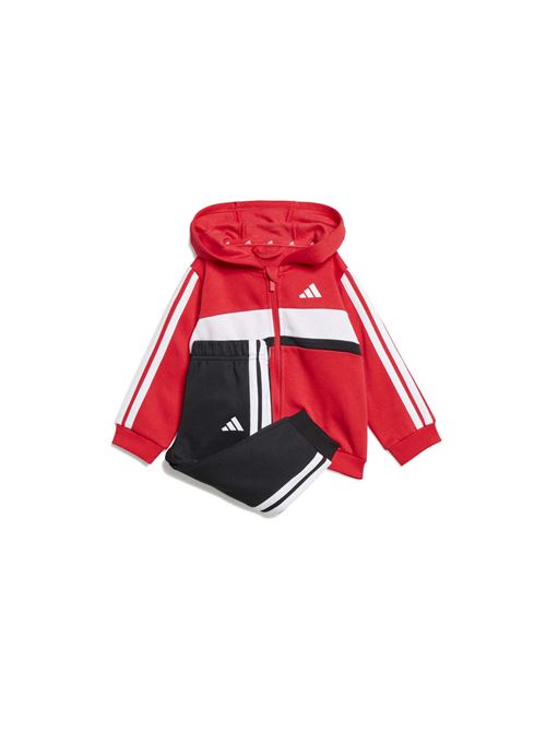 Tiberio 3-Stripes - Tuta bambino - rosso ADIDAS | KC6003.