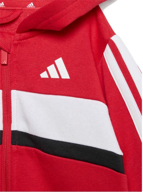 Tiberio 3-Stripes - Tuta bambino - rosso ADIDAS | KC6003.