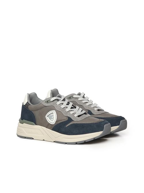Ray02 - Sneakers uomo - grigio BLAUER | F5RAY02GRY/NVY