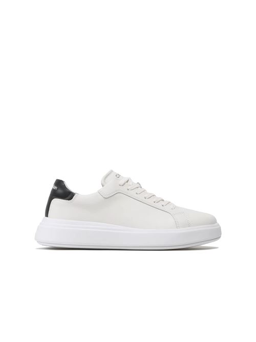 Low Top Lace Up - Sneakers uomo - bianco CALVIN KLEIN | HM0HM010160K9
