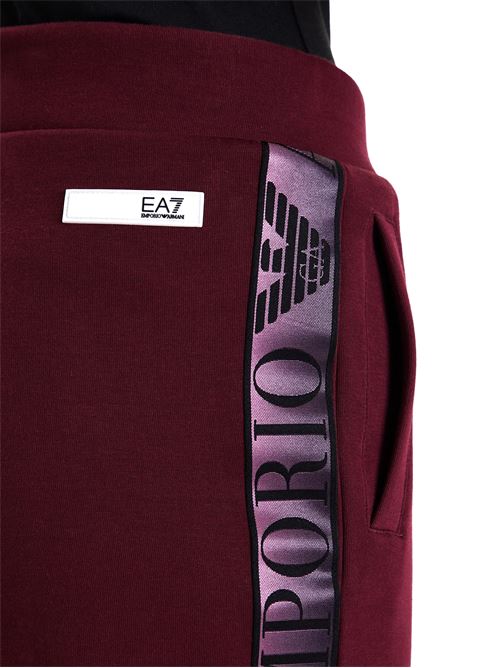 Emporio Armani - Tuta donna - bordeaux EA7 | 7W000680AF13151M5064