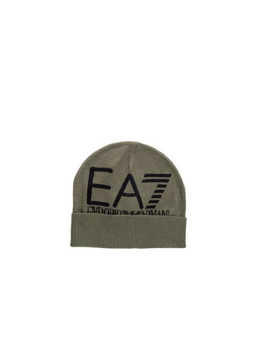 Emporio Armani - Berretto unisex - verde/nero EA7 | 7X000006M8051