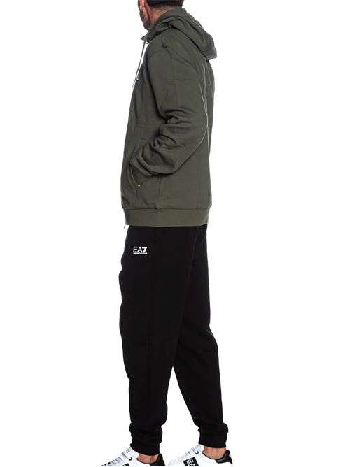 Emporio Armani - Tuta uomo - nero/verde EA7 | 8NPV68PJVTZM7059