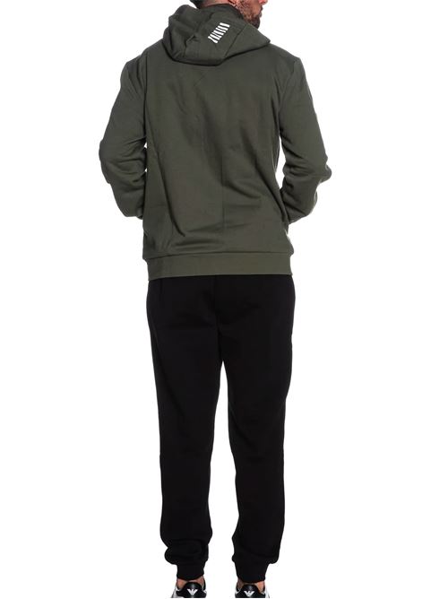 Emporio Armani - Tuta uomo - nero/verde EA7 | 8NPV68PJVTZM7059