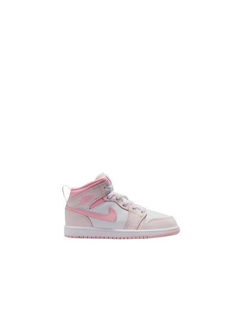 Air Jordan 1 Mid - Sneakers bambino - bianco/rosa JORDAN | DQ8424600