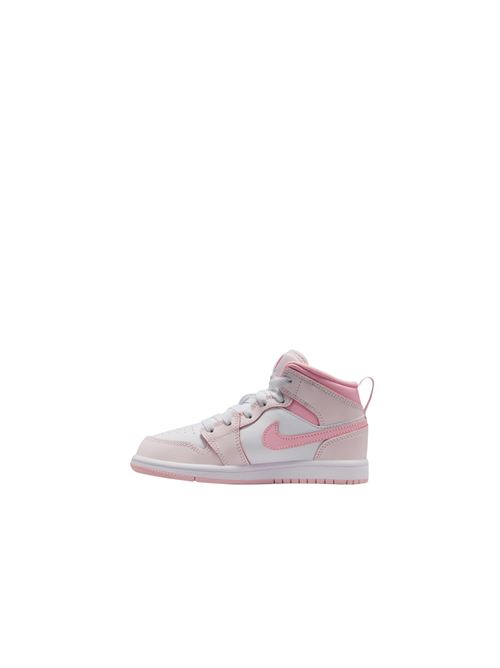 Air Jordan 1 Mid - Sneakers bambino - bianco/rosa JORDAN | DQ8424600