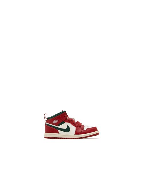 Air Jordan 1 Mid - Sneakers bambino - bianco/rosso JORDAN | DQ8425105