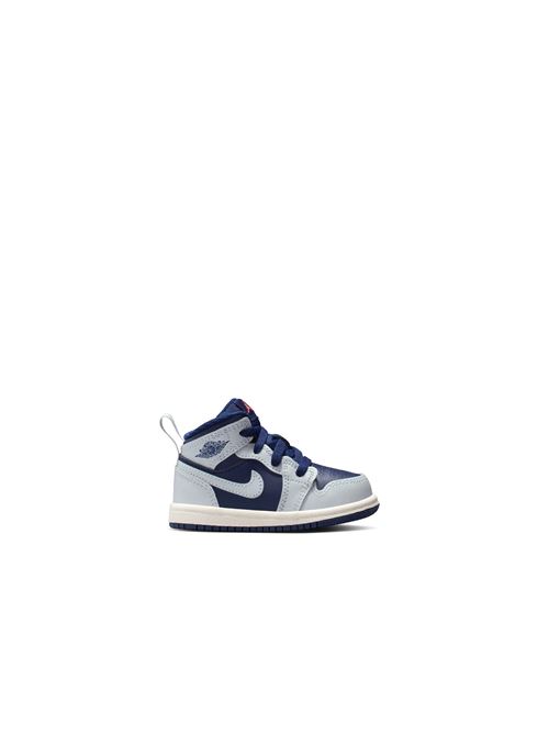 Air Jordan 1 Mid - Sneakers bambino - grigio/blu JORDAN | DQ8425403