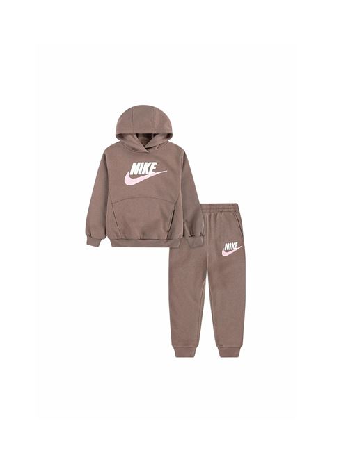 Club Fleece - Tuta bambino- marrone NIKE | 36N599J1C