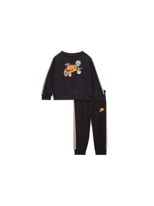 Club Fleece - Tuta bambino - nero NIKE | 66N497023