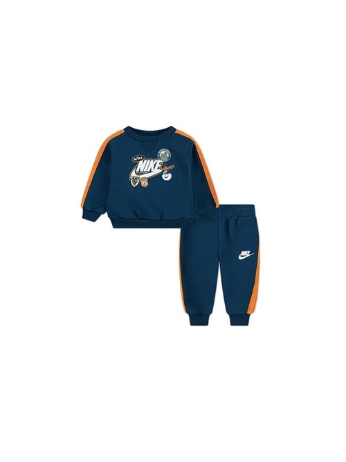 Club Fleece - Tuta bambino - blu NIKE | 66N497U48