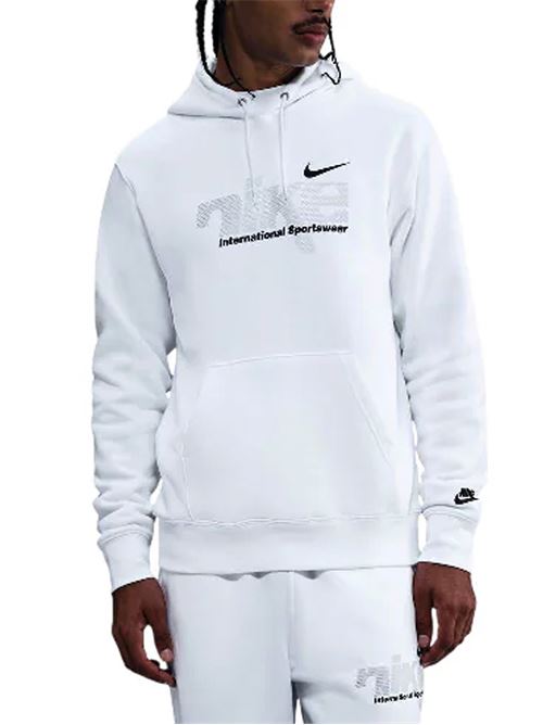 Club Fleece- Felpa uomo - bianco NIKE | IM8321100