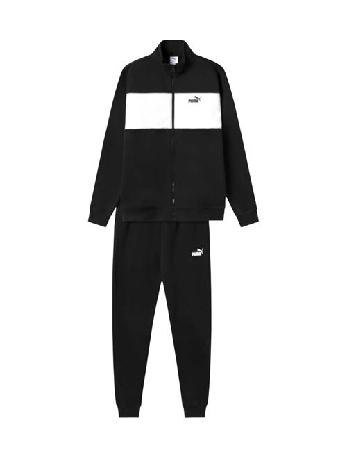 Sweat Suit - Tuta uomo - nero/bianco PUMA | 69215901