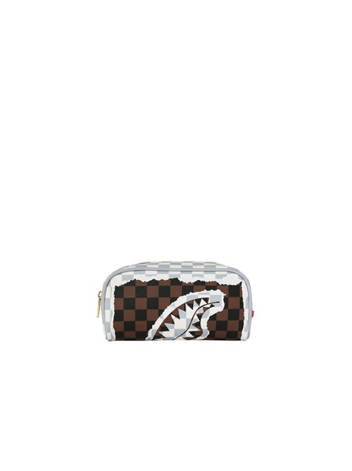Tear Check Pouch - Borsello unisex - marrone SPRAYGROUND | 910B8297NSZ.