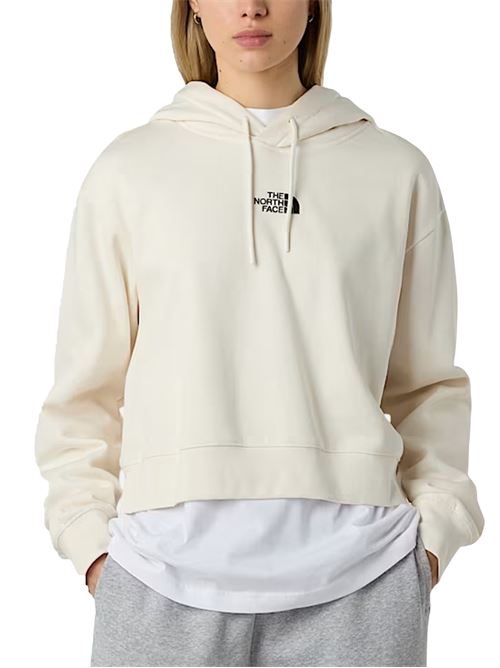 Essential Crop Hoodie - Felpa donna - beige THE NORTH FACE | NF0A89EXQLI1