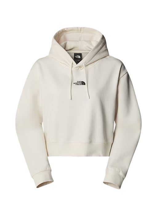 Essential Crop Hoodie - Felpa donna - beige THE NORTH FACE | NF0A89EXQLI1