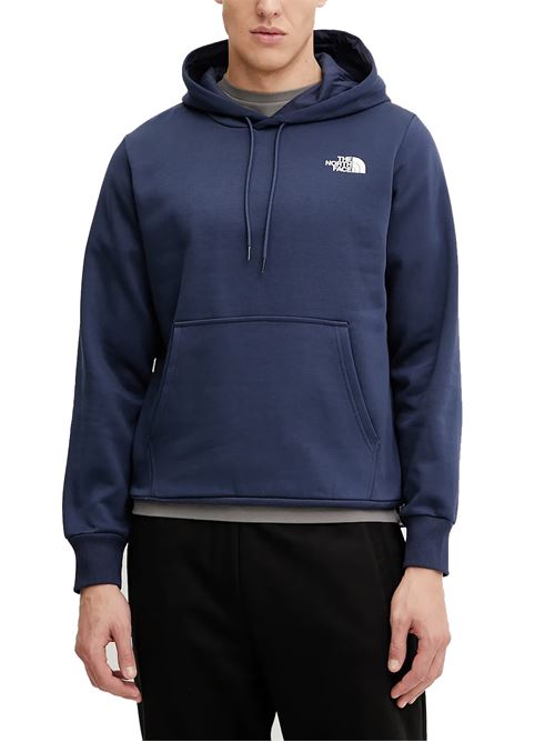 Simple Dome Hoodie - Felpa uomo - blu THE NORTH FACE | NF0A89FC8K21