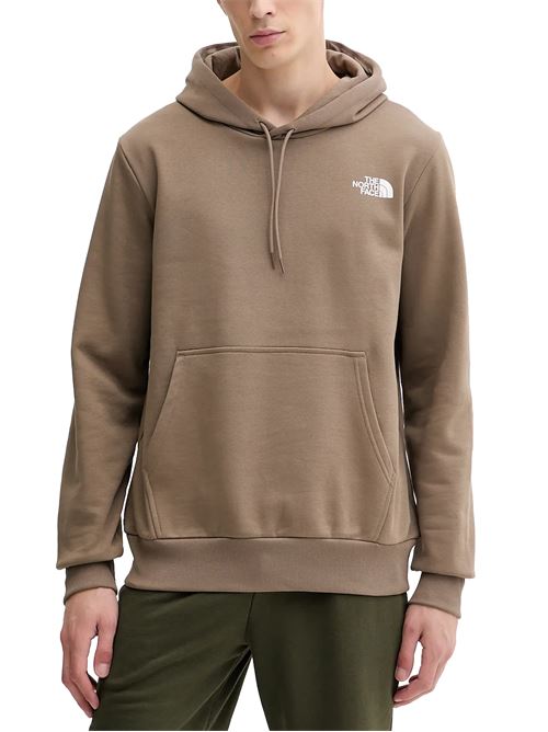 Simple Dome Hoodie - Felpa uomo - beige THE NORTH FACE | NF0A89FCBOW1
