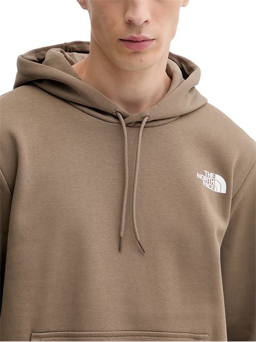 Simple Dome Hoodie - Felpa uomo - beige THE NORTH FACE | NF0A89FCBOW1