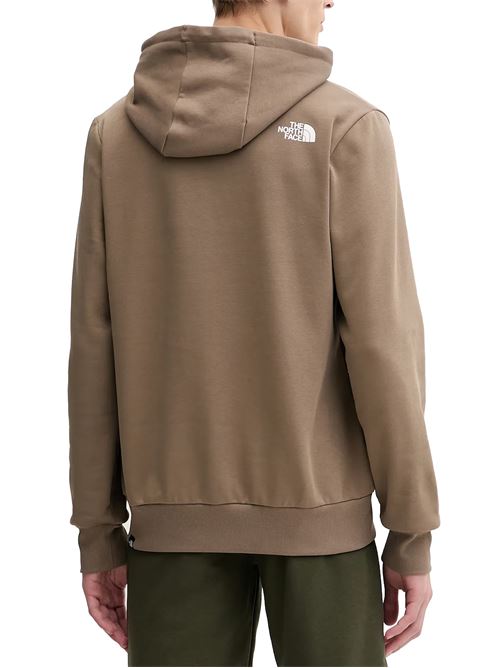 Simple Dome Hoodie - Felpa uomo - beige THE NORTH FACE | NF0A89FCBOW1