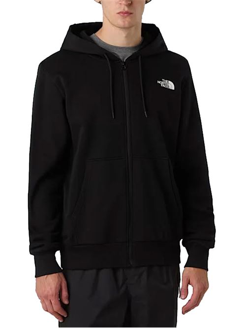 Simple Dome Hoodie - Felpa uomo - nero THE NORTH FACE | NF0A89FDJK31