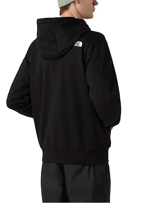 Simple Dome Hoodie - Felpa uomo - nero THE NORTH FACE | NF0A89FDJK31