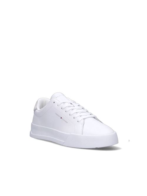 Tommy Court - Sneakers uomo - bianco TOMMY HILFIGER | FM0FM05367YBS
