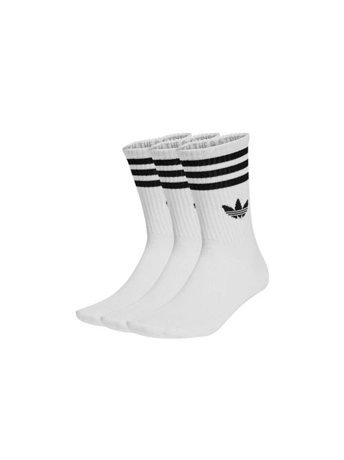Trefoil - Calze unisex - bianco/nero ADIDAS ORIGINALS | JV7401.