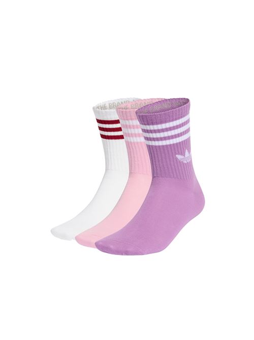 Trefoil - Calze unisex - bianco/rosa/viola ADIDAS ORIGINALS | KT1691.