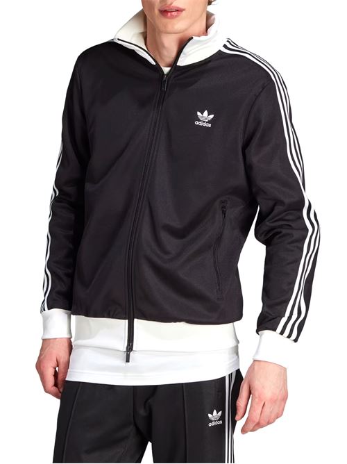 Track Adicolor - Felpa uomo - nero/bianco ADIDAS | II5763.