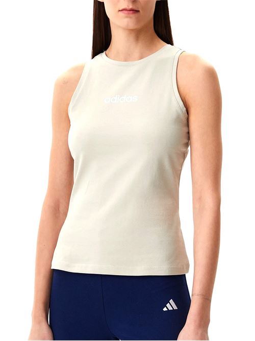Essentilas Linear - Canotta donna - beige ADIDAS | JC5790.