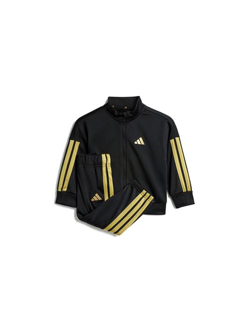 Essentials - Tuta bambino - nero/giallo ADIDAS | JC8857.